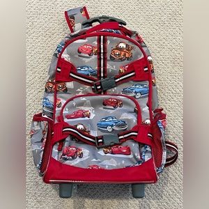 Pottery Barn Kids Mackenzie Cars Disney  ™ Backpack - Rolling Travel Bag